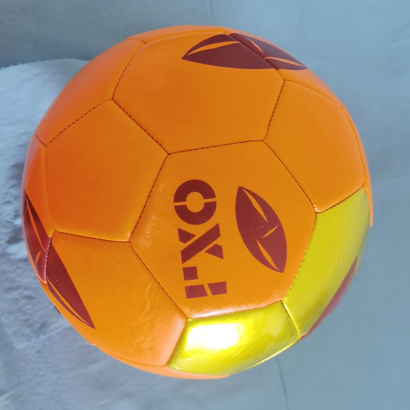 Machine stitched soccer ball