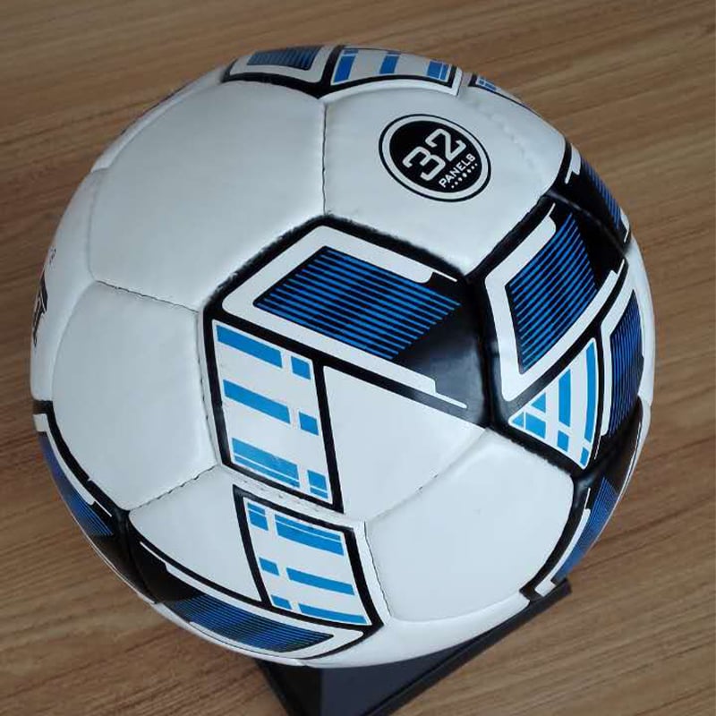 Hand stitched soccer ball