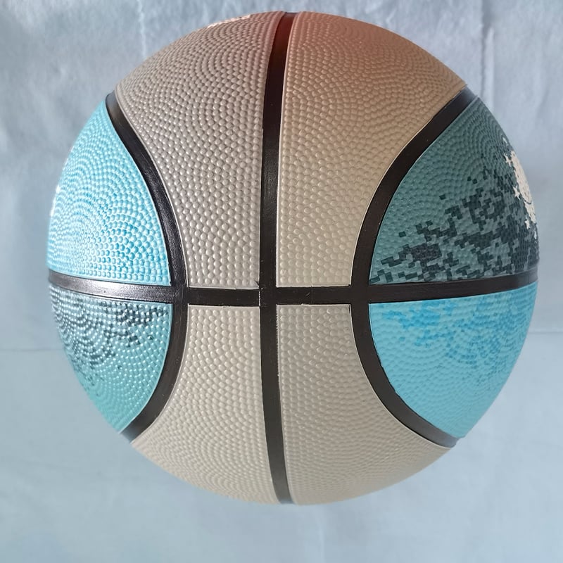 Rubber basketball