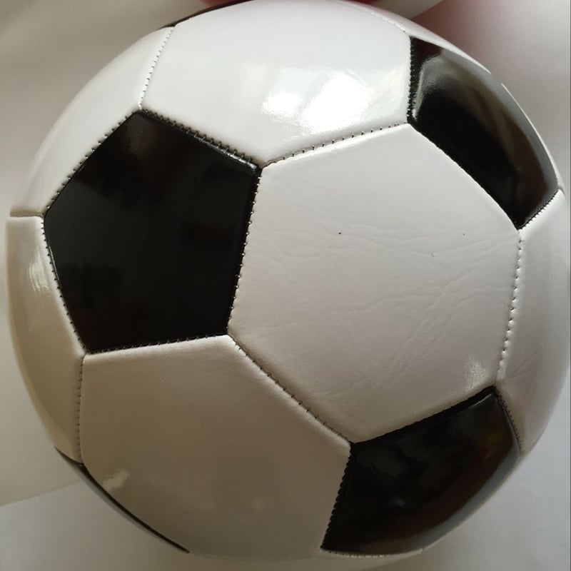 Customized machine stitched soccer ball