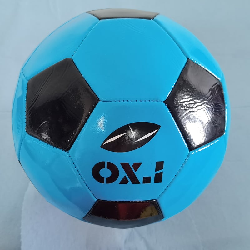 Machine stitched soccer ball