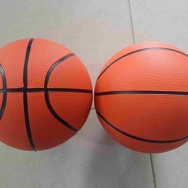 Rubber basketball