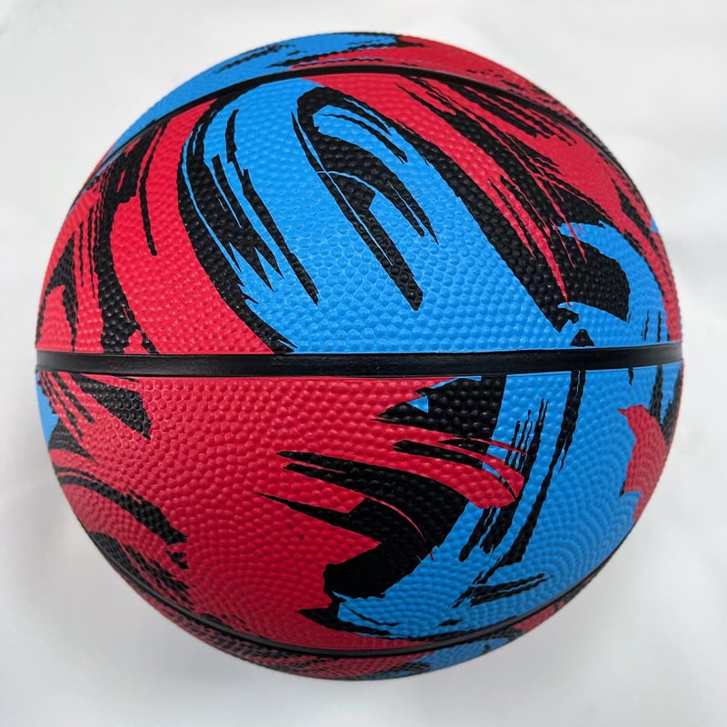 Rubber basketball