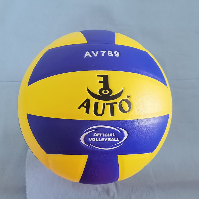 Machine stitched volleyball